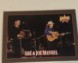 Abe And Joe Manuel Trading Card Branson On Stage Vintage 1992 #55 - £1.54 GBP