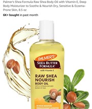 Palmer&#39;s Shea Butter Formula with Vitamin E - Raw Shea Nourish Body Oil - $17.70