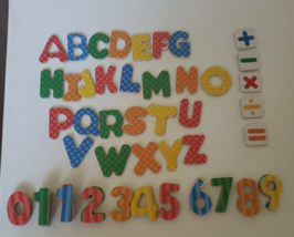 Magnetic Alphabet, Numbers, basic math - £9.71 GBP