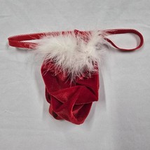 Minor Creations Male Dancer Striper Santa Claus Xmas Marabou Velour G St... - $24.74