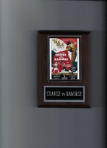 Julio Cesar Chavez Vs Jose Luis Ramirez Poster Plaque Boxing Photo Plaque - £3.93 GBP