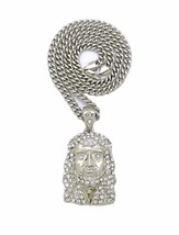 [Icemond] Jesus Christ Studded Necklace - £14.37 GBP