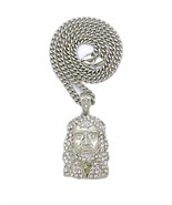 [Icemond] Jesus Christ Studded Necklace - $24.68 CAD