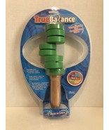 New TrueBalance Coordination Game Toy Balance Stack Green STEM  - $14.24