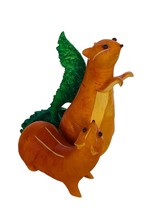 Home Grown figurine Enesco Anthropomorphic animal vegetable Carrot Chipmunks vtg - £97.51 GBP
