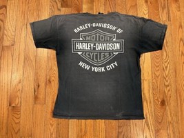 Harley Davidson Mens T-Shirt Biker Motorcycle Shirt New York City NYC XL - £28.09 GBP