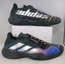 Adidas Barricade &#39;Al Rihla Pack&#39; Black Men&#39;s Sz 10.5 Tennis Shoes GY1445 UK 10  - $70.62