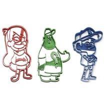 Gravity Falls Cartoon Themed Characters Set Of 3 Cookie Cutters USA PR1630 - £7.06 GBP