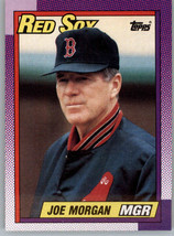 1990 Topps 321 Joe Morgan Team Leader Card Boston Red Sox - £0.77 GBP