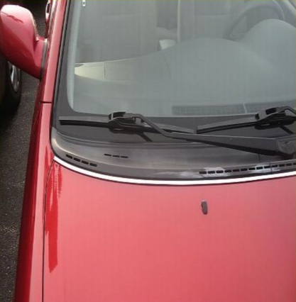 03-12 MERCEDES-BENZ R230 SL500 SL550 LEFT DRIVER DOOR EDGE MOLDING TRIM OEM