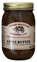 APPLE BUTTER - Amish Fresh Homemade Fruit Spread with No Preservatives USA - £9.61 GBP+