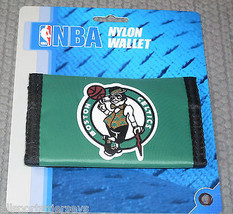 NBA Boston Celtics Printed Tri-Fold Nylon Wallet by Rico Industries - £12.53 GBP