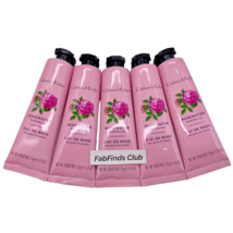 Crabtree &amp; Evelyn Rose Water Hand Therapy Cream Sealed Travel Sz 4.5oz (5x0.9oz) - £18.21 GBP