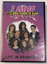 The Lowe Family of Utah Live In Branson (DVD 2003) Welk Resort Theater Missouri - $6.99