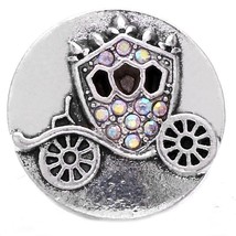 5pcs/lot Snap Jewelry Fashion Rhinestone Flower 18mm Snap Buttons Jewelry Fit 18 - £9.25 GBP