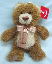 Aurora Eco Friendly Brown Sugar Teddy Bear 7&quot; Plush Stuffed Animal New - £11.68 GBP