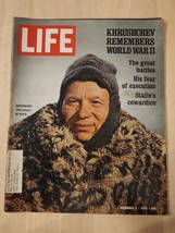 LIFE Magazine ~ December 4 1970 ~ Khrushchev-WWII ~ Darly Lamonica ~ Ads (22) - £3.12 GBP