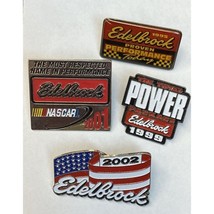 NASCAR Edelbrock Power Performance LOT 4 Pins 1995 1999 2001 2002 Patriot - $24.74