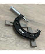 Vintage STARRETT NO.436 OUTSIDE MICROMETER 2&quot;-3&quot; Range Machinist Tool - $51.29