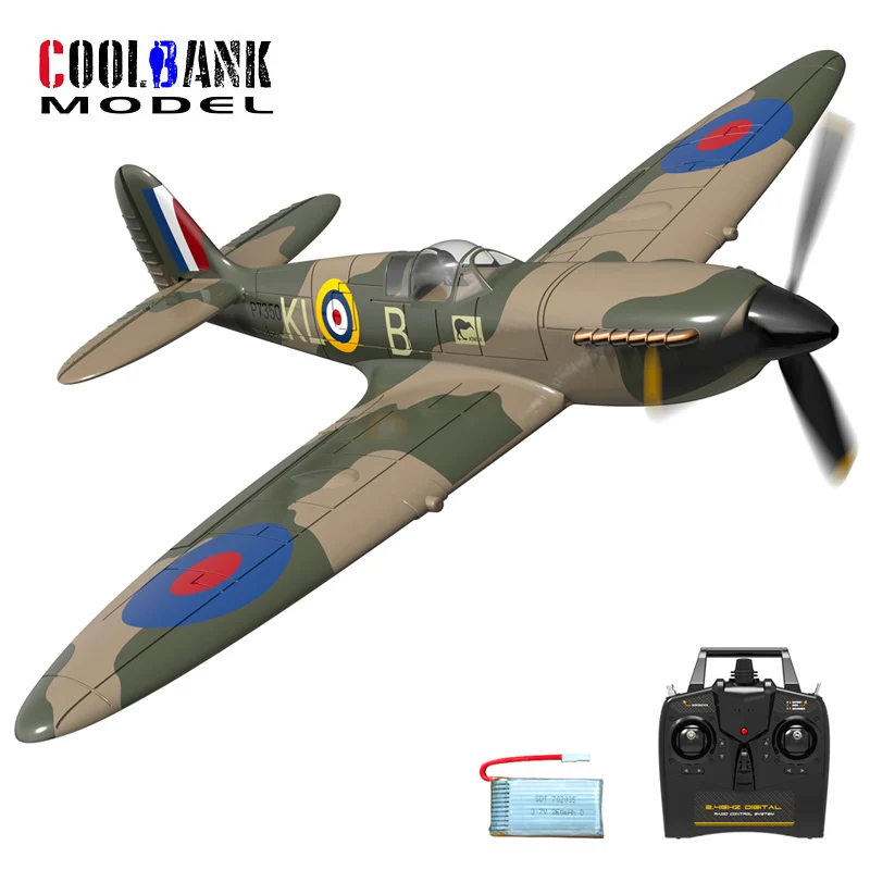 COOLBANK Airplane 2.4G 4CH Remote Control EPP 400mm Wingspan 6-Axis 761-12 - £116.85 GBP
