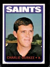 1972 Topps #34 Charlie Durkee Ex Saints Nicely Centered *XR30155 - £2.11 GBP
