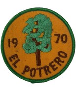 El Potrero Camp 1970 Girl Scouts of America Patch Badge Los Angeles 1970s - $404.65 MXN