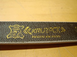 Leather Peru Peruvian Krurack Belt Tan Brown Symbol Inca Aztec Tooled Me... - £26.81 GBP