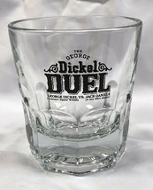 George Dickel Whisky Duel vs Jack Daniel&#39;s Low Ball Glass 4 oz - £19.69 GBP
