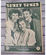 Andrews Sisters  &quot;TUNEY TUNES&quot; March 1950 Magazine Frank Sinatra HTF Dut... - £15.77 GBP