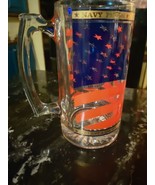 US Navy Glass Beer Mug Navy Pride  The Sea is Ours 25 oz Americana Colle... - €12,27 EUR