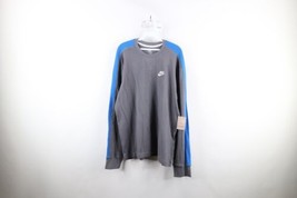 Deadstock Vtg Nike Mens L Travis Scott Thermal Waffle Knit Long Sleeve T-Shirt - £61.04 GBP