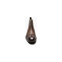 Stacy Adams Finney Cap Toe Chelsea Boot Smooth Leather Multi Brown 25620-249 image 3