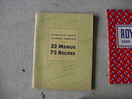 Vintage 1931 Rumford Company Attractive Meals Cook Book - $18.81