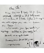 Charles Lindbergh Baby Kidnapping First Ransom Note 1935 Aviation Print ... - €30,28 EUR