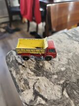 Vintage Lesney Matchbox Grit Spreading Truck #70 Yellow/Red (1) - €6,80 EUR