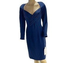 Niteline Della Roufogali Womens Size 12 Navy Dress Gown Couture Nwt - £115.45 GBP