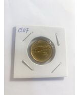 2001 1 TOLAR SLOVENIA UNC Fish Coin - $3.93 CAD