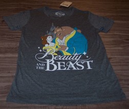 Women&#39;s Teen Vintage Style Disney Beauty And The Beast T-shirt Xs New w/ Tag - £15.79 GBP