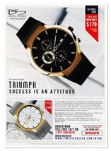 Print Ad Daniel Steiger Triumph Watch 2016 Magazine Advertisement - $9.70