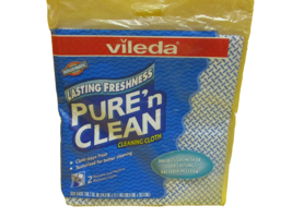 Rollo-Matic Lasting Freshness Pure&#39;n Clean Reusable Cleaning Cloths 2 Count - £12.14 GBP