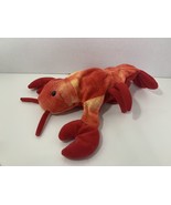 Dream International red yellow plush lobster crayfish hand puppet soft toy - £6.99 GBP