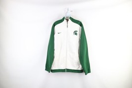 Vintage Nike Mens Small Team Issued Michigan State University Basketball Jacket - $98.95