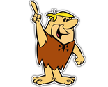 The Flintstones Barney Rubble Sticker Vinyl Decal Waterproof Laptop Car ... - $4.50+