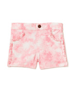 Garanimals Baby Girls Tie Dye Print Woven Shorts Pink Size 0-3 Months - £15.72 GBP