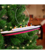 Titanic Ship Christmas Ornament, Historically Accurate Titanic Ornament - £17.39 GBP