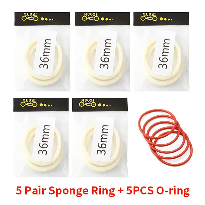 10PCS MTB bicycle shock absorber front fork sponge ring dust seal oil seal lubri - $116.62