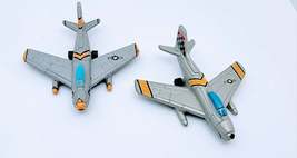 Micro Machines Military USAF F-86 Sabre Miniature Jet Fighter Lot of 2 Miniature - £24.71 GBP