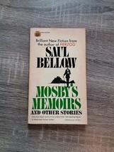 Mosby&#39;s Memoirs And Other Stories By Saul Bellow 1969 Fawcett Crest Pape... - $10.22