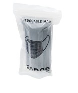 Disposable Face Mask Unbranded Adult Disposable Face Mask 50 pcs Black - $175.39 MXN
