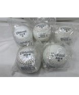 5 Diamond 12&quot; Softball White Poly Graphite Core ASA 50-94 .50 C.O.R. Lea... - £19.58 GBP